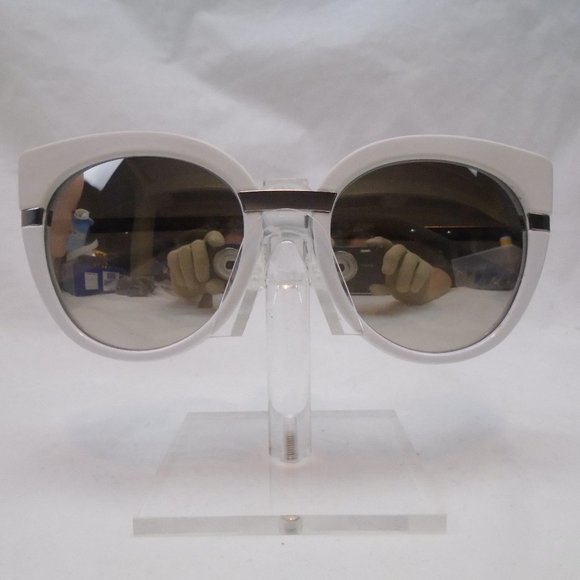 LAUNDRY CAT EYE MIRROR LENS WHITE SILVER SPRING main image 11
